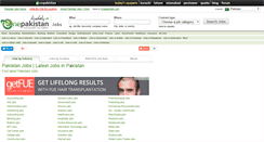 Desktop Screenshot of jobs.onepakistan.com